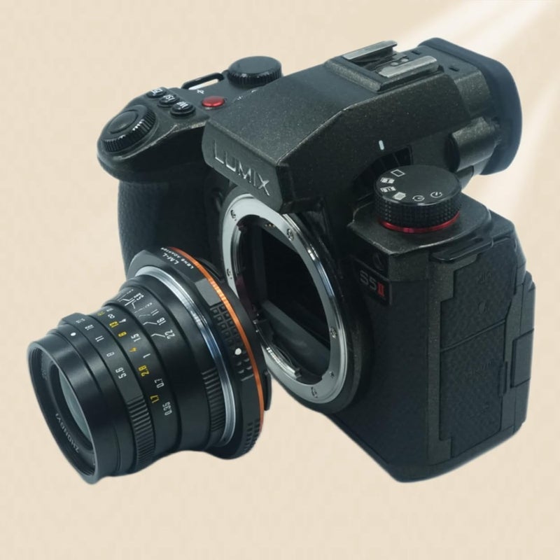 PHOLSY Lens Mount Adapter Leica M to L Compatible with Leica M, Zeiss ZM, VM Lens to Leica L Mount Camera Body Compatible with Leica SL2, SL2-S, CL, TL2, Lumix S5, S1, BS1H, Sigma fp, fp L - Image 3